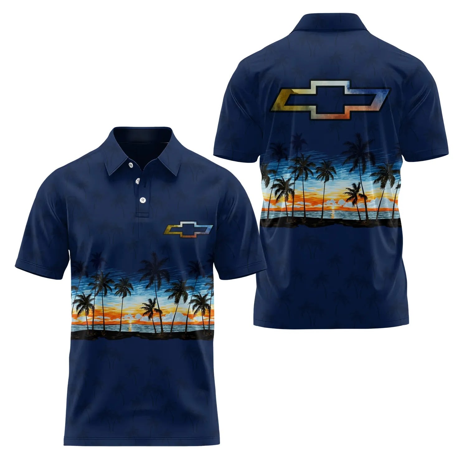 Chevrolet Short Sleeve Polo SHW017