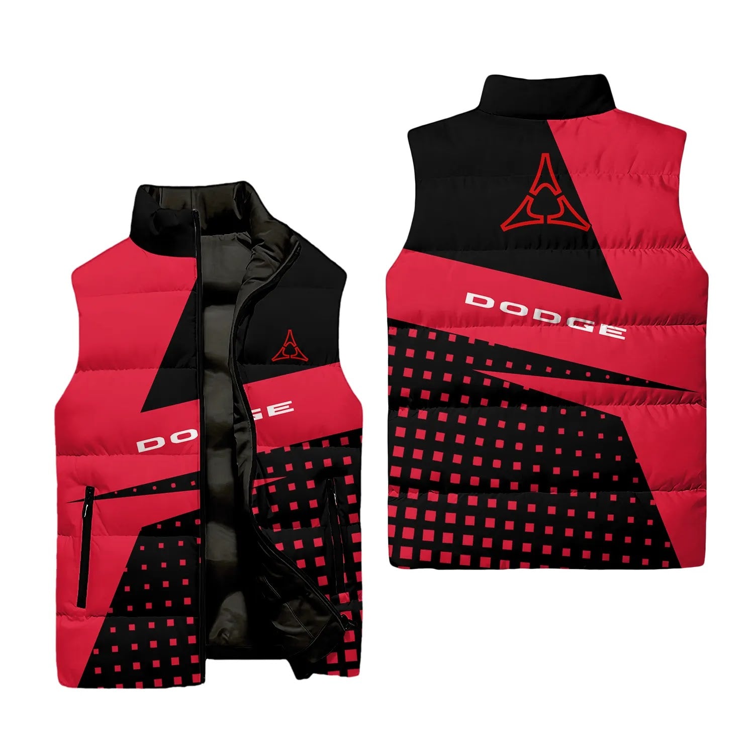 Dodge Sleeveless Puffer Jacket SC083