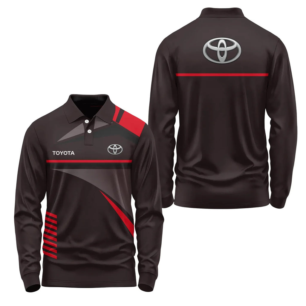 Toyota Long Sleeve Polo SC067