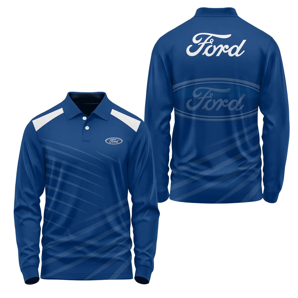 Ford Long Sleeve Polo SC082