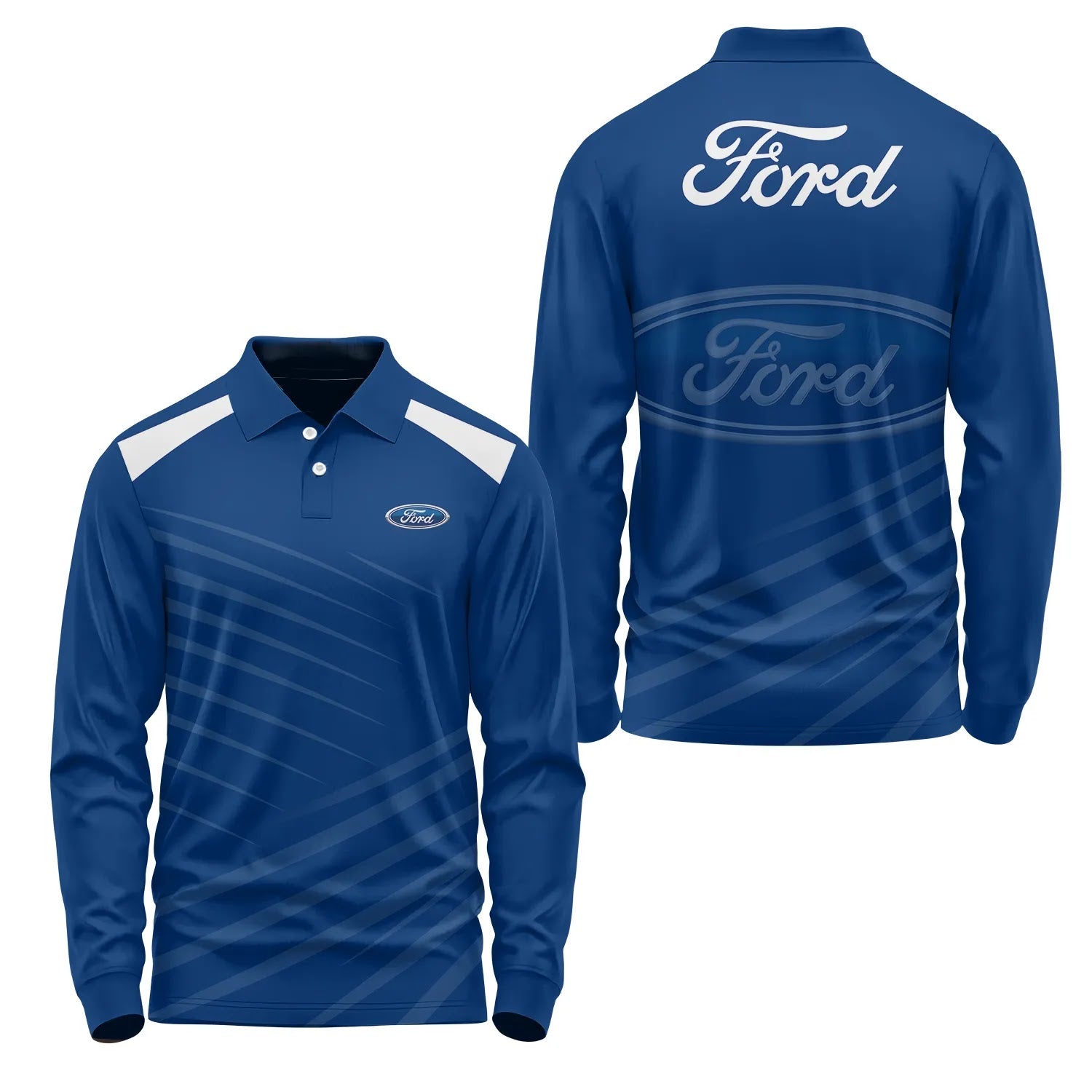 Ford Long Sleeve Polo SC082