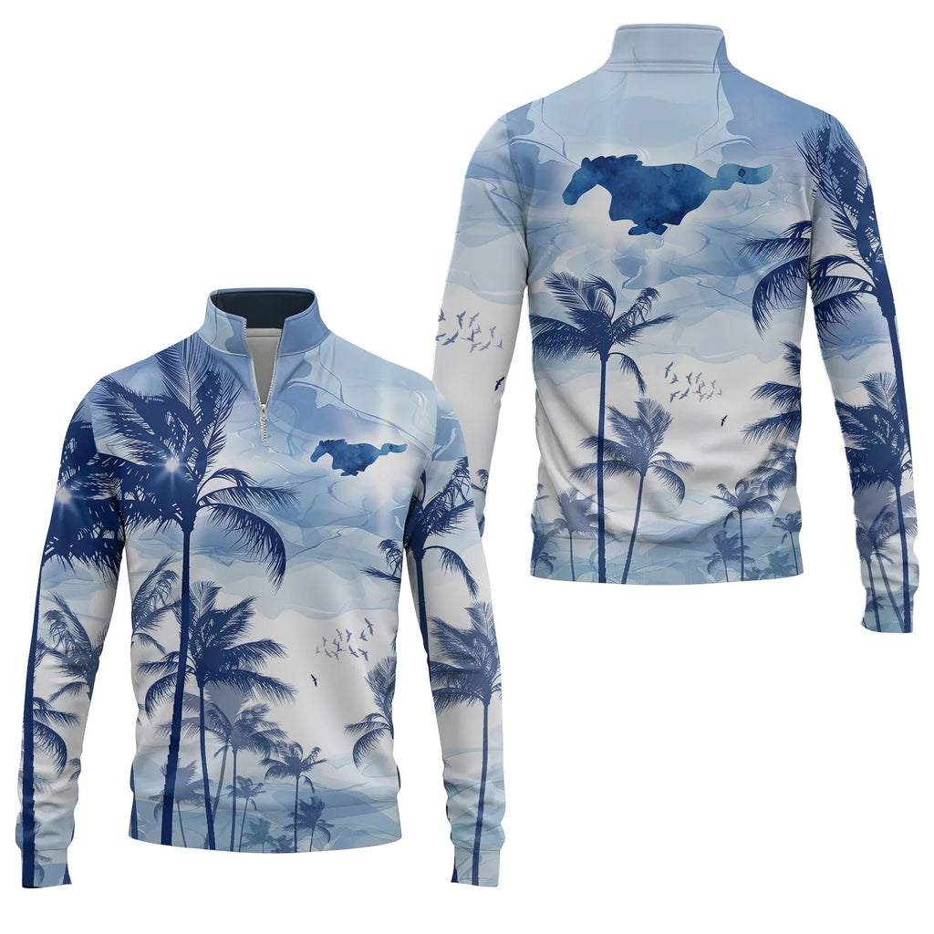 Ford Mustang Quarter-zip Pullover SHW004