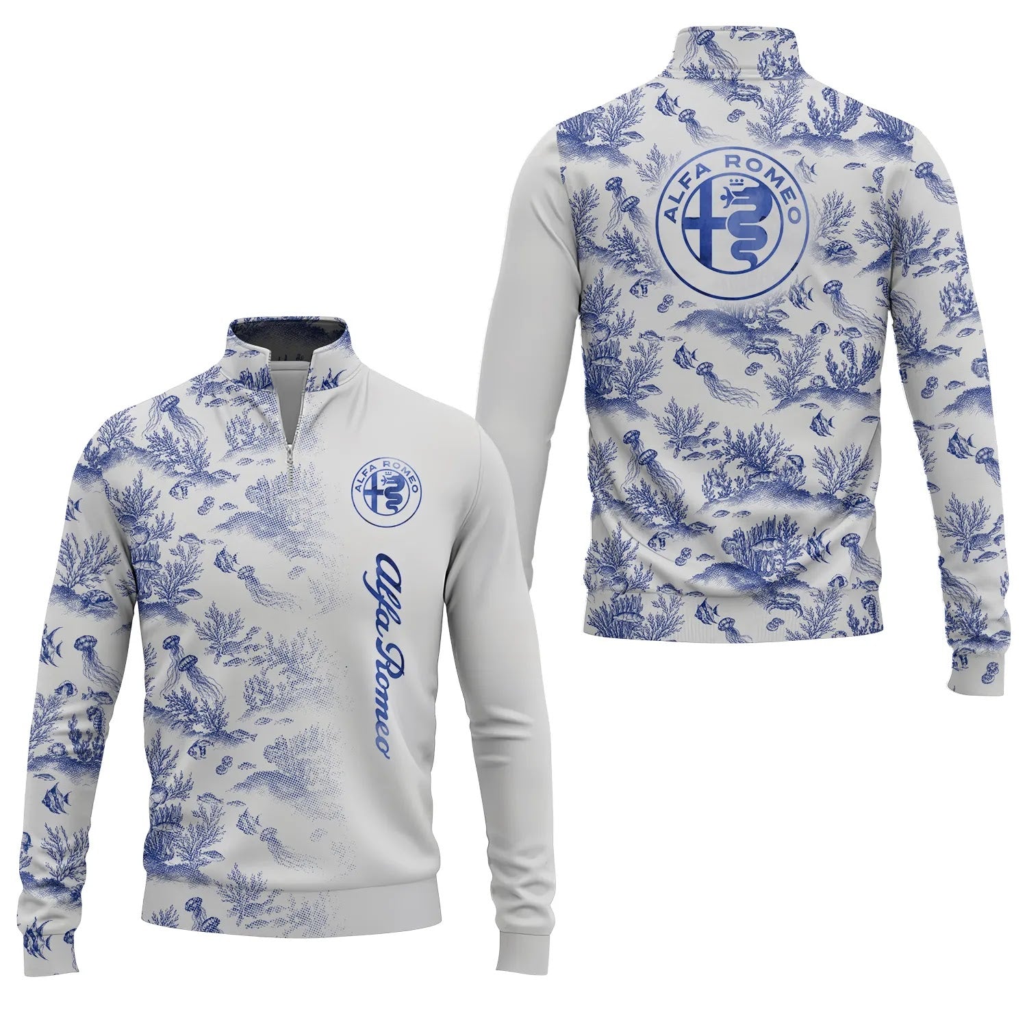Alfa Romeo Quarter-zip Pullover SHW009