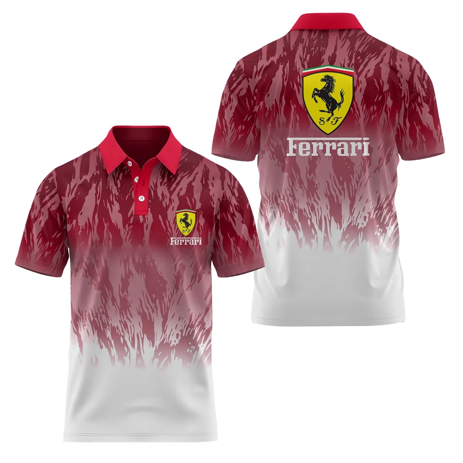 Ferrari Short Sleeve Polo SC069