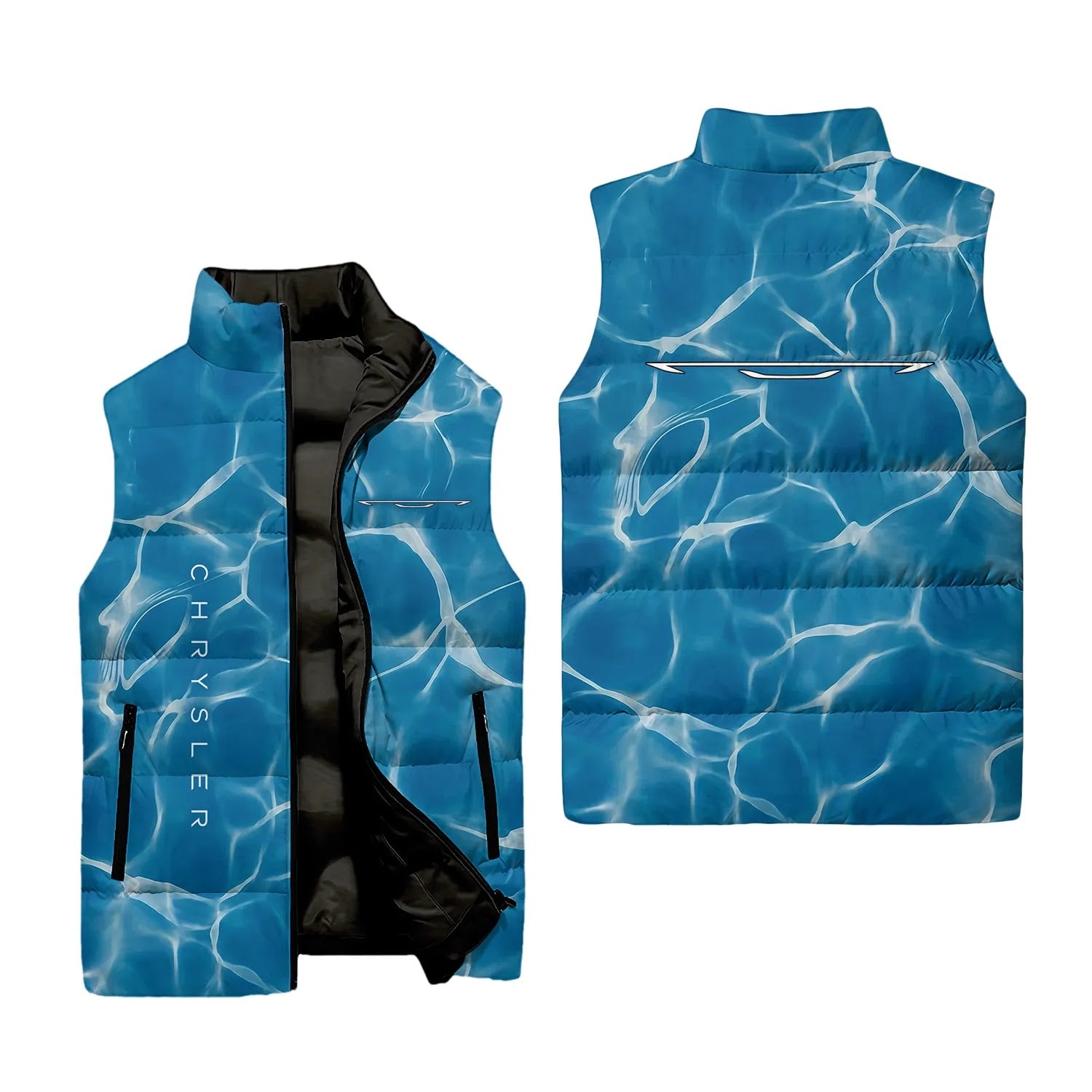 Chrysler Sleeveless Puffer Jacket SHW035