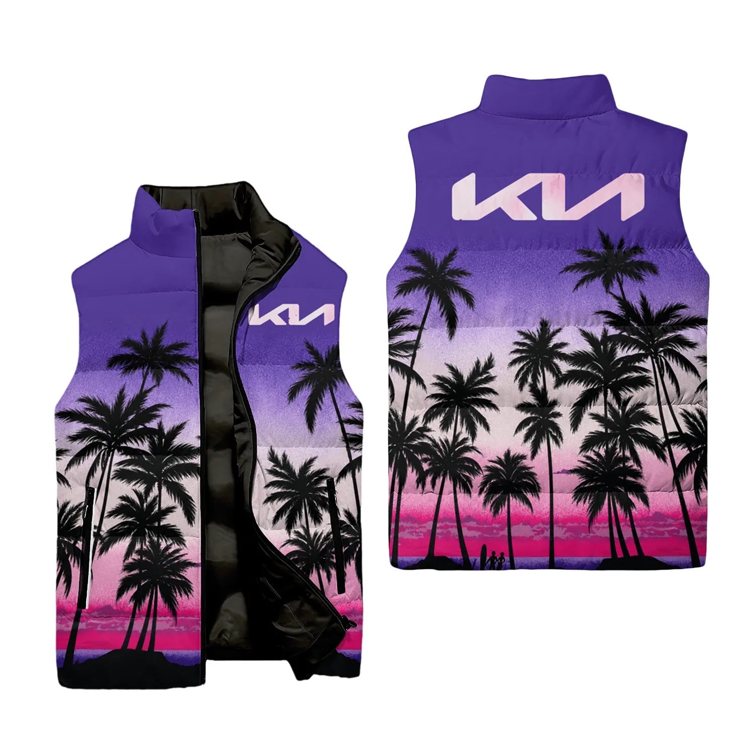 Kia Sleeveless Puffer Jacket SHW019