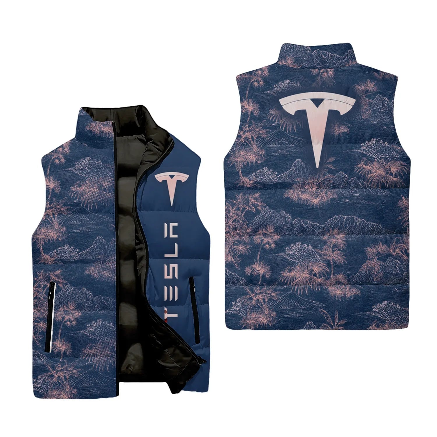 Tesla Sleeveless Puffer Jacket SHW007