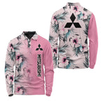 Mitsubishi Long Sleeve Polo SHW056