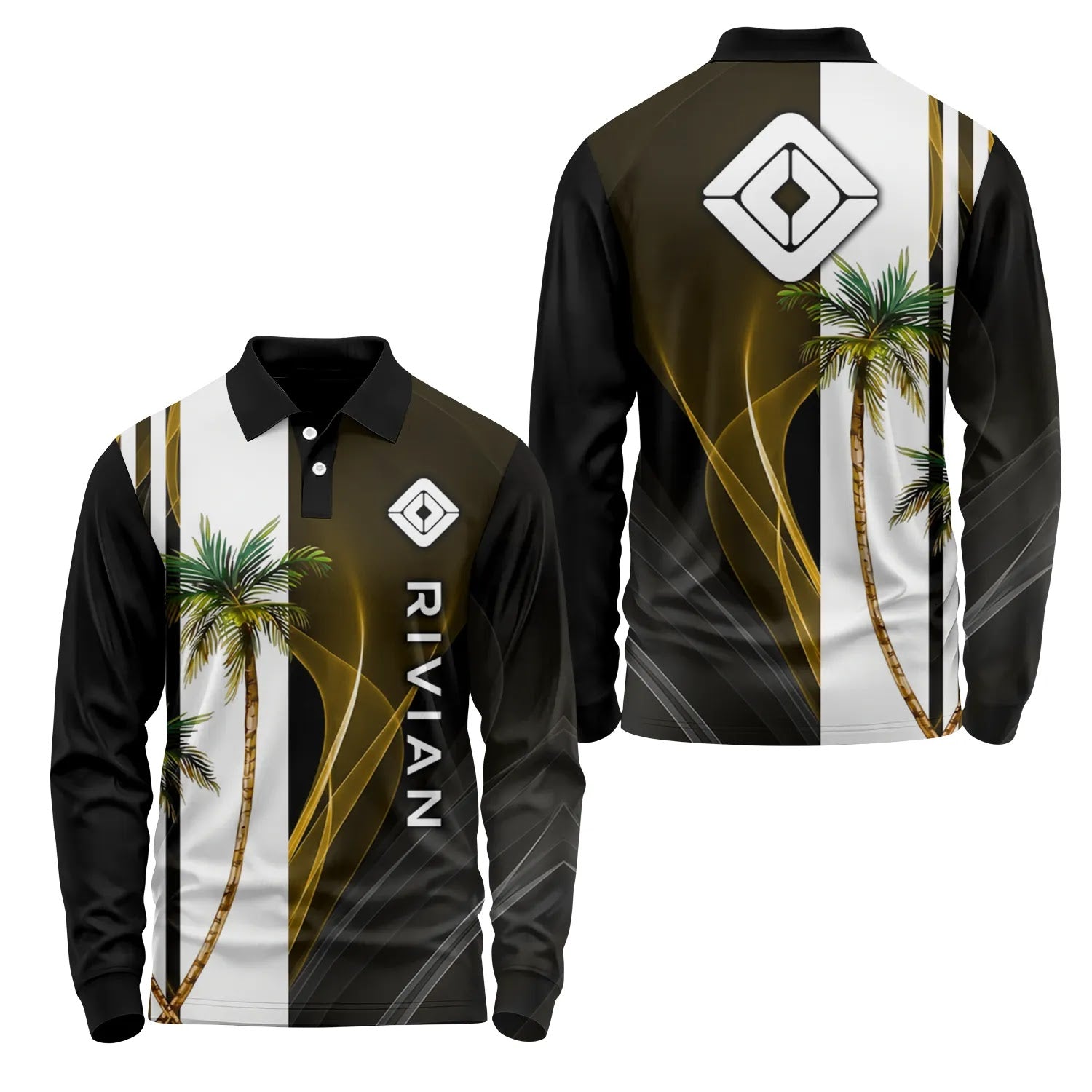 Rivian Long Sleeve Polo SHW036