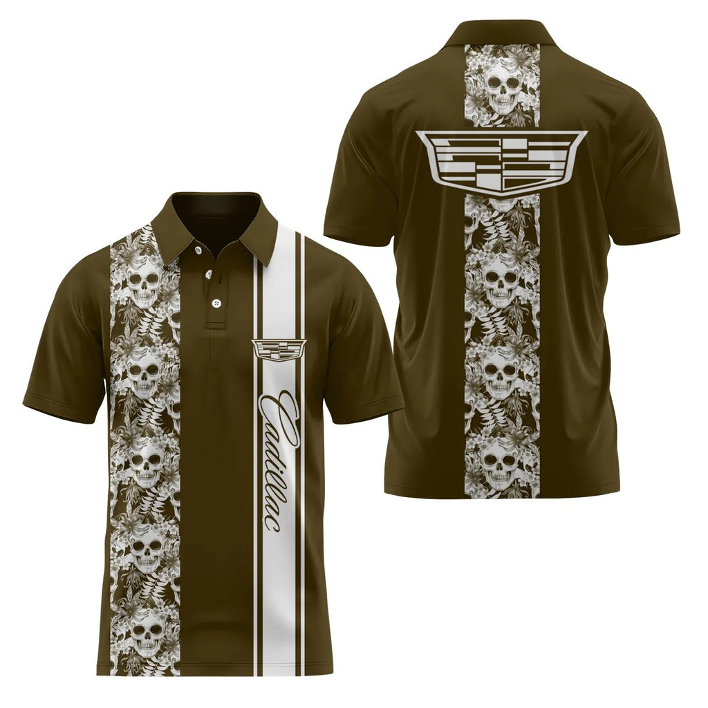 Cadillac Short Sleeve Polo SHW042