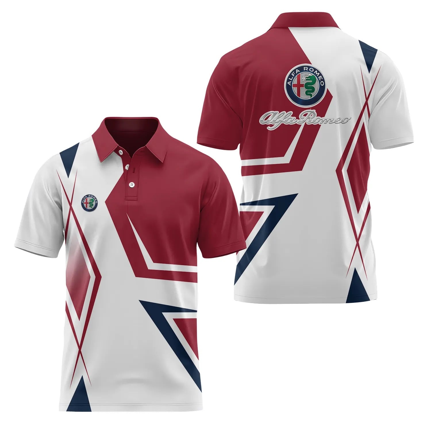 Alfa Romeo Short Sleeve Polo SC080