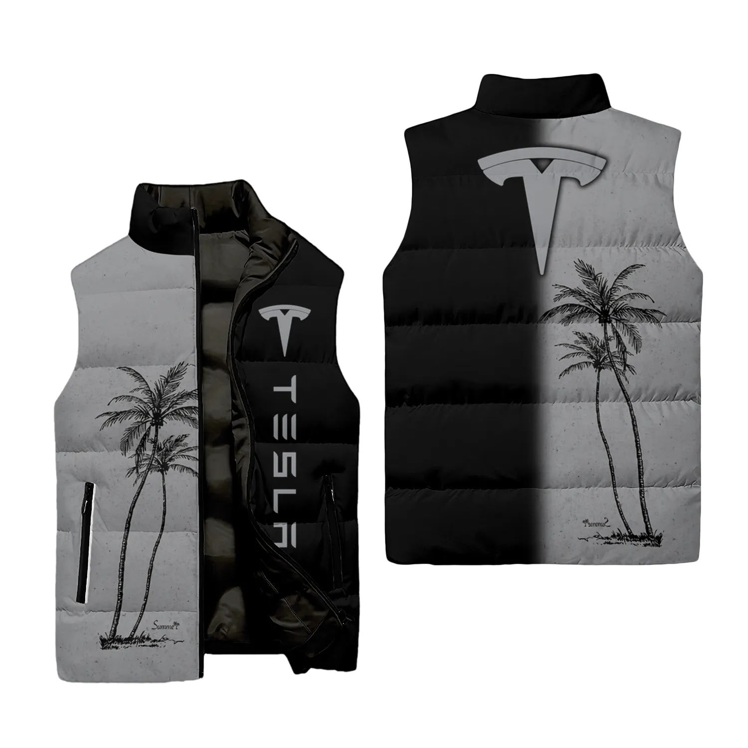 Tesla Sleeveless Puffer Jacket SHW037