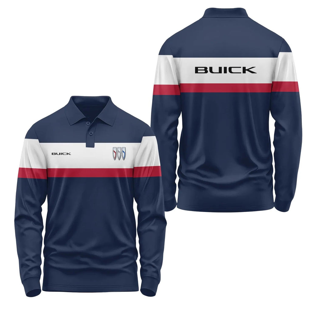 Buick Long Sleeve Polo SC046