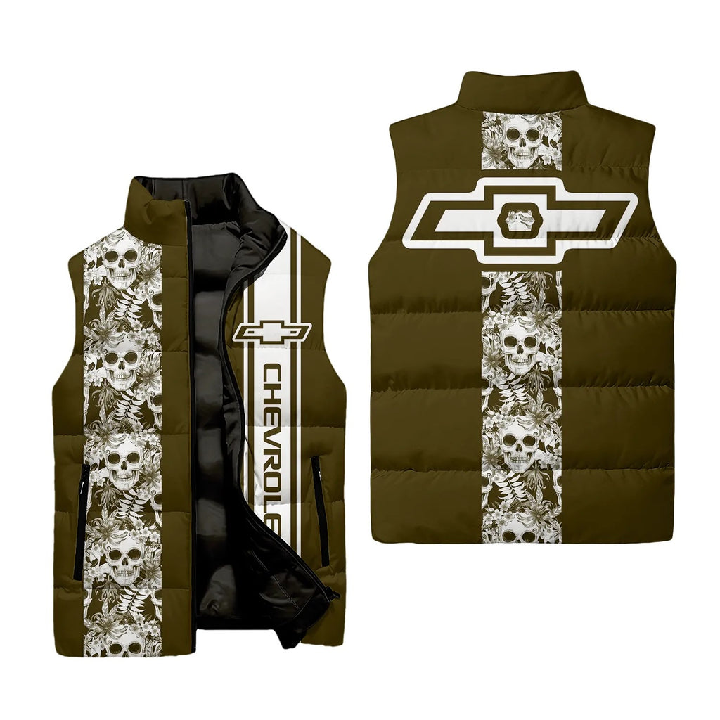 Chevrolet Sleeveless Puffer Jacket SHW042