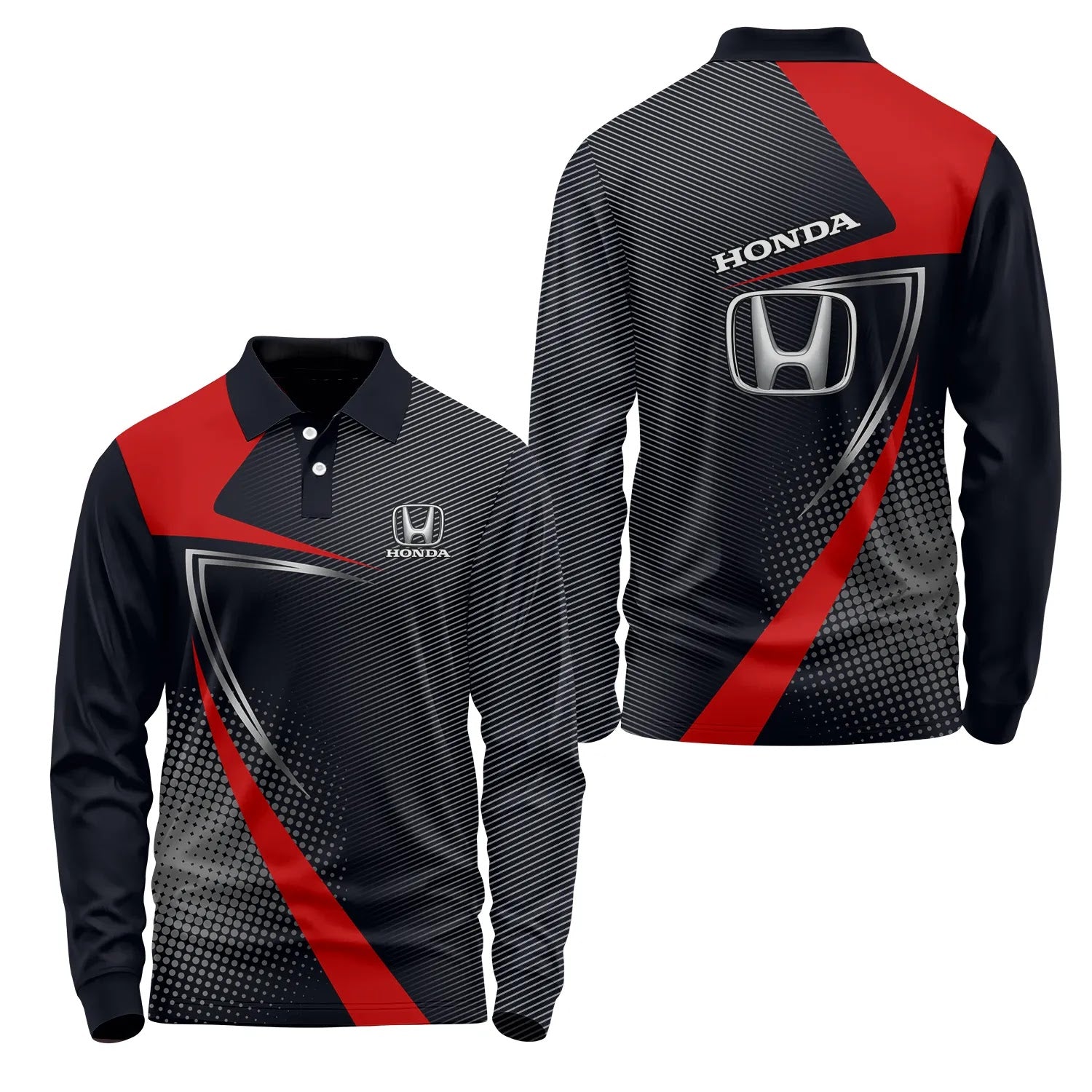 Honda Long Sleeve Polo SC059