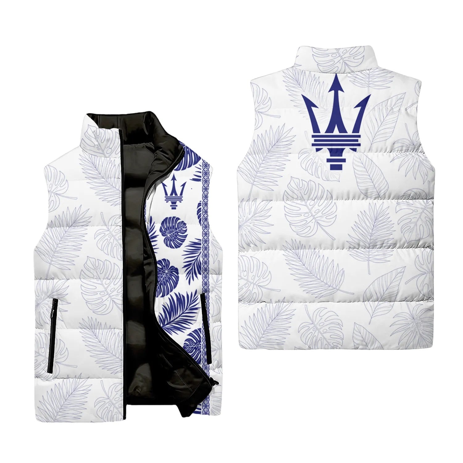 Maserati Sleeveless Puffer Jacket SHW023