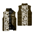 Cadillac Sleeveless Puffer Jacket SHW046