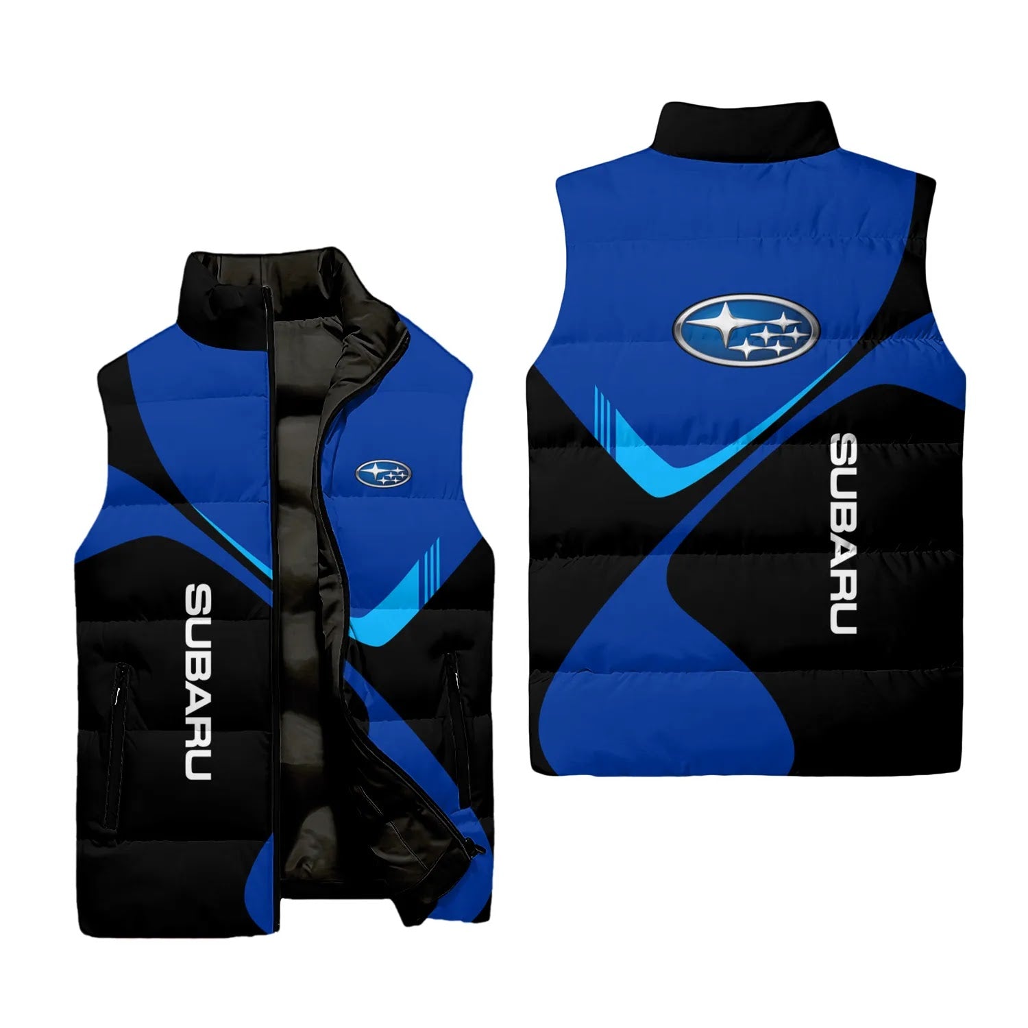 Subaru Sleeveless Puffer Jacket SC058