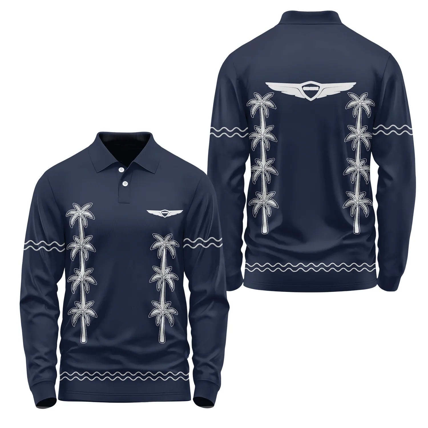 Genesis Long Sleeve Polo SHW065