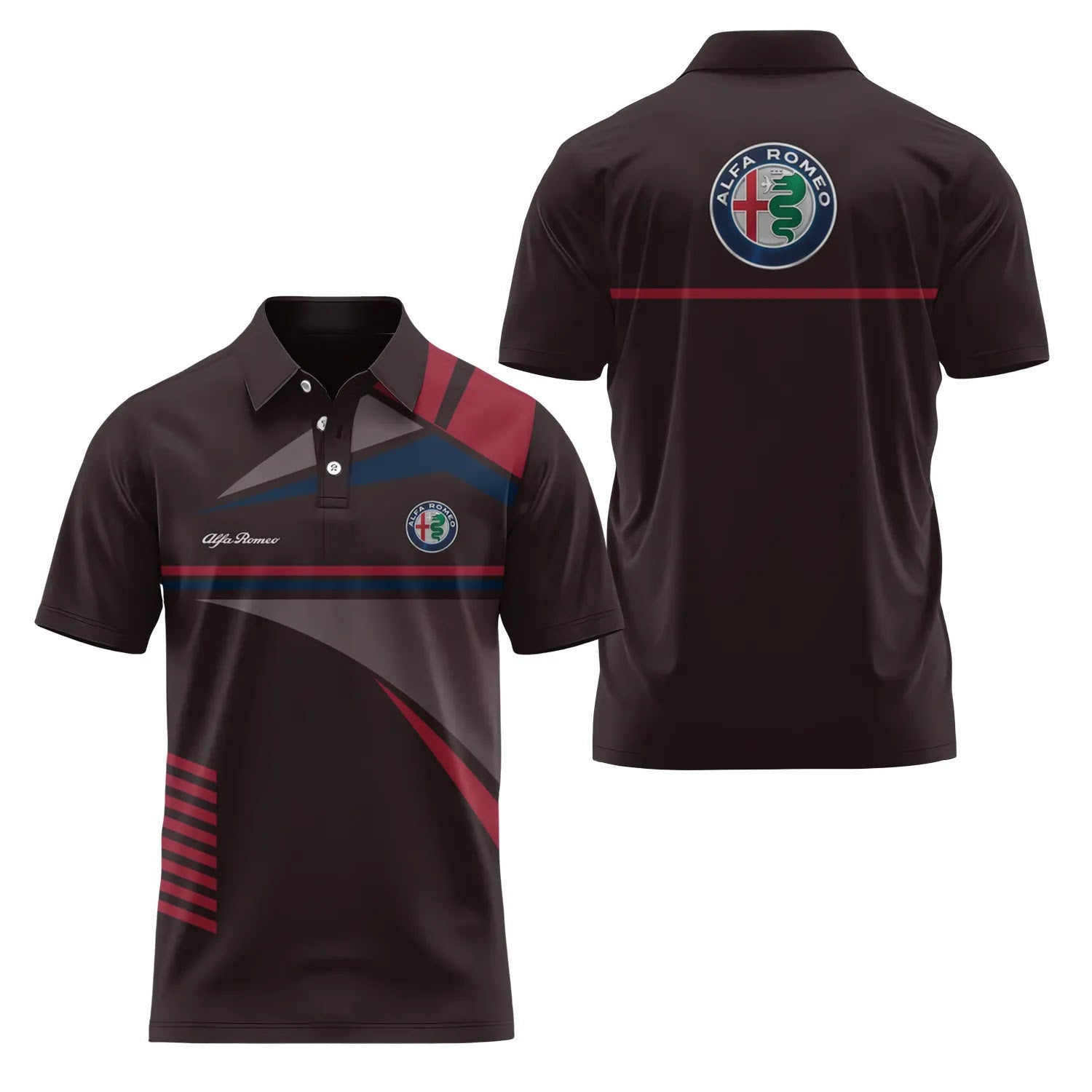 Alfa Romeo Short Sleeve Polo SC067