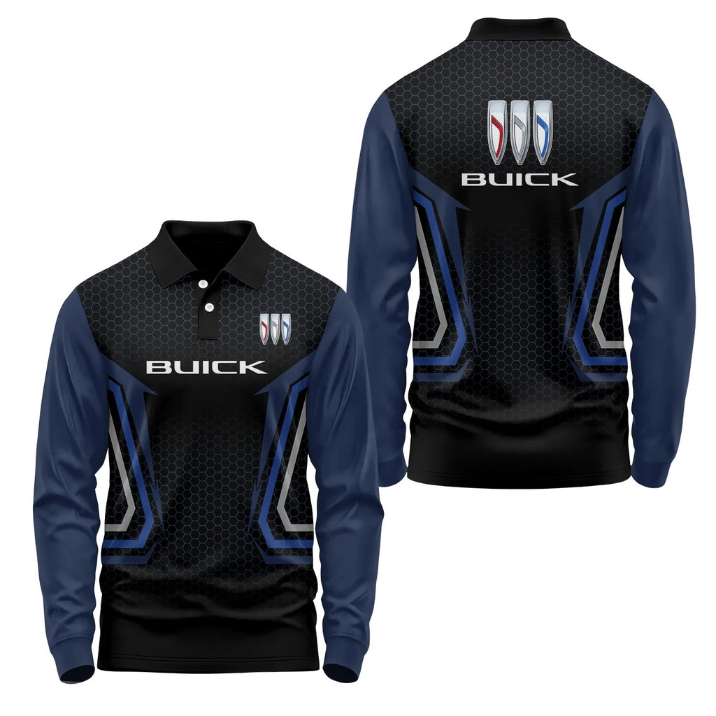 Buick Long Sleeve Polo SC075