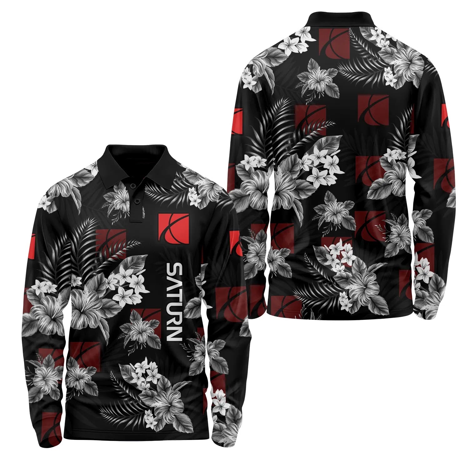 Saturn Long Sleeve Polo SC054