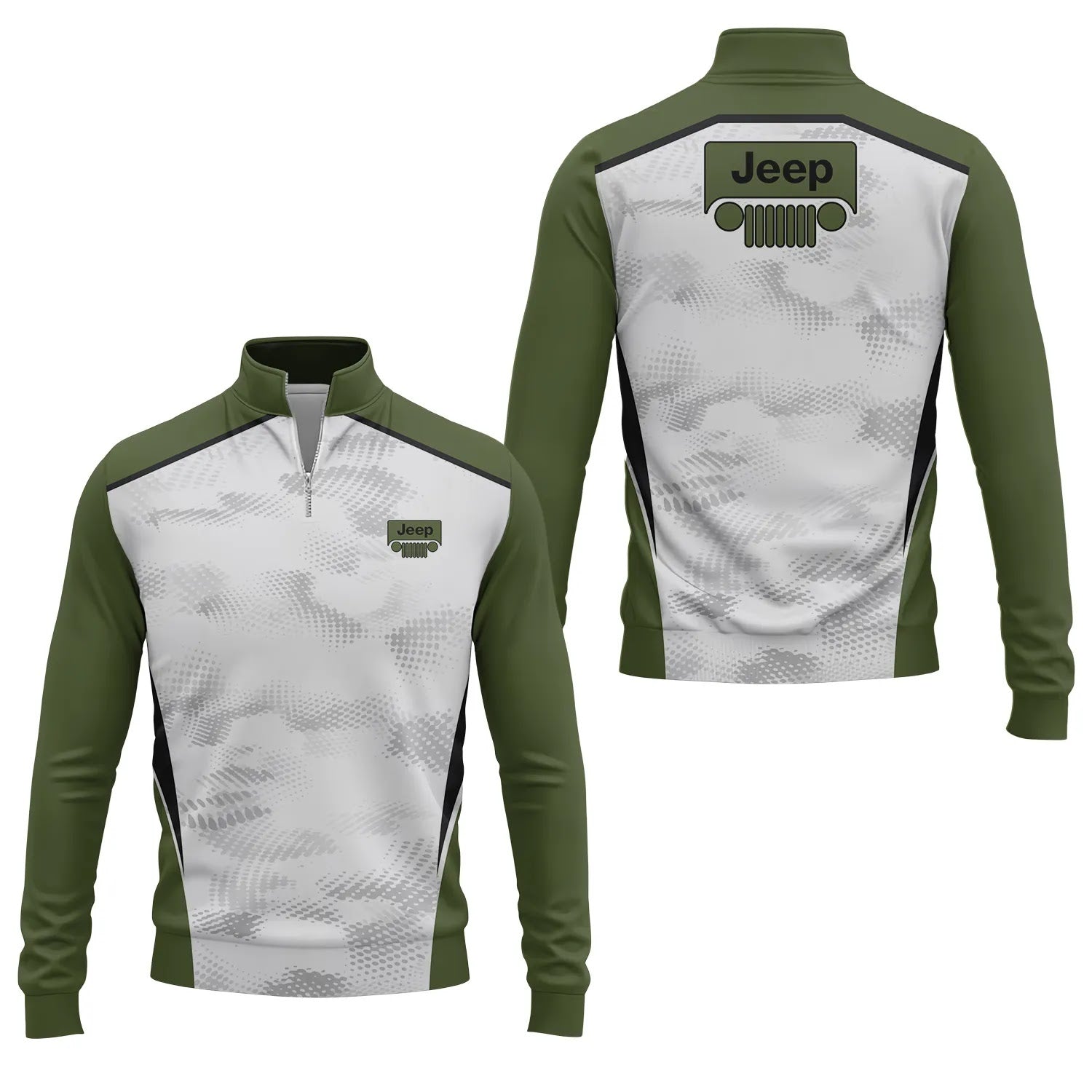 Jeep Quarter-zip Pullover SC081