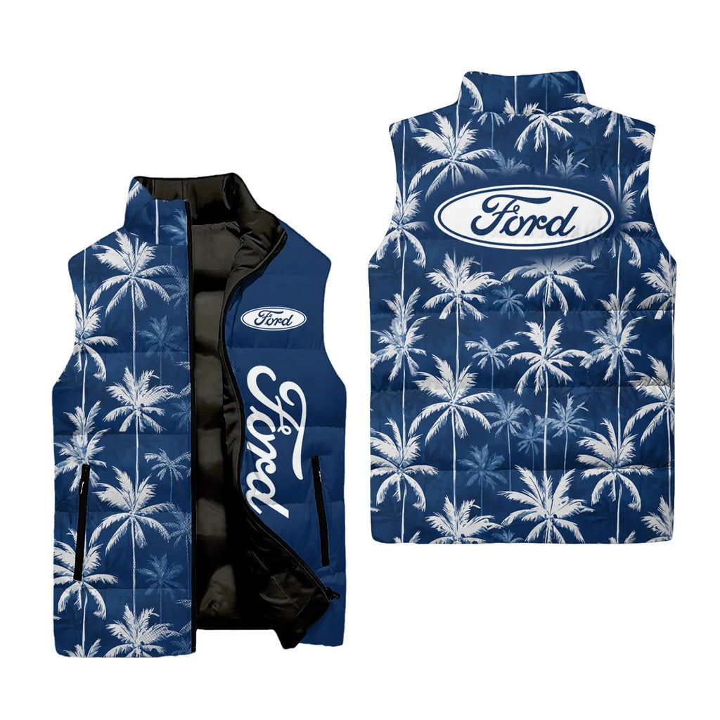 Ford Sleeveless Puffer Jacket SHW032
