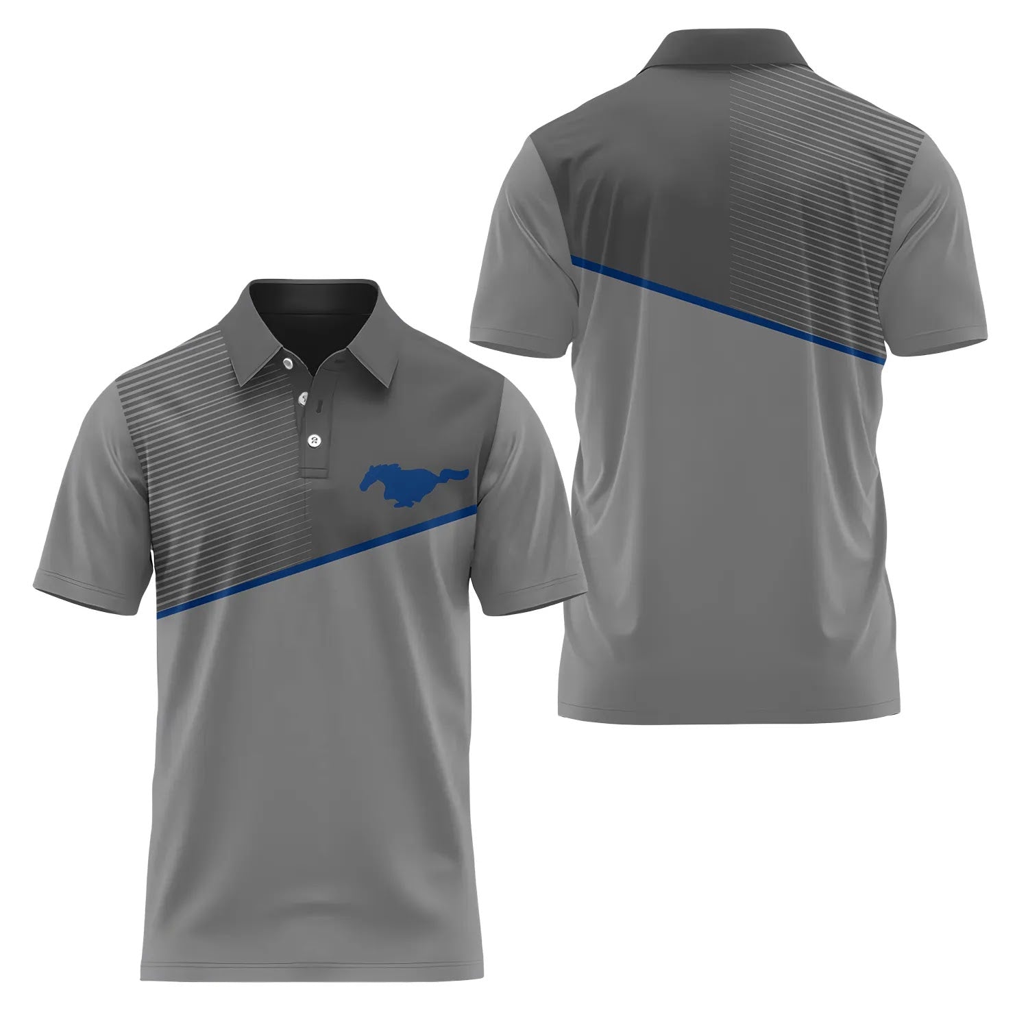 Ford Mustang Short Sleeve Polo SC116