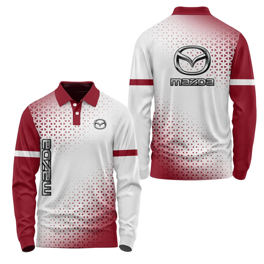 Mazda Long Sleeve Polo SC079