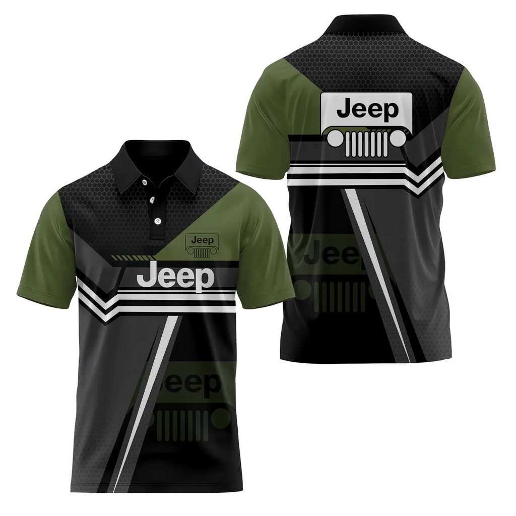 Jeep Short Sleeve Polo SC071