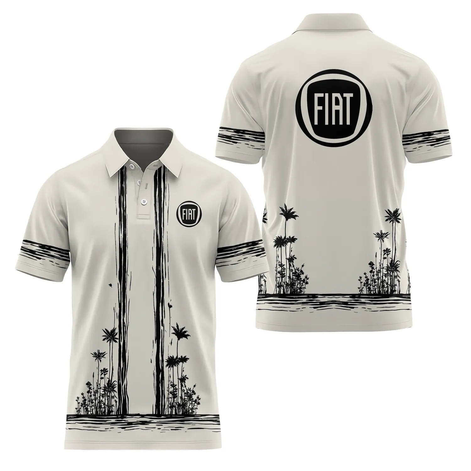 Fiat Short Sleeve Polo SHW043