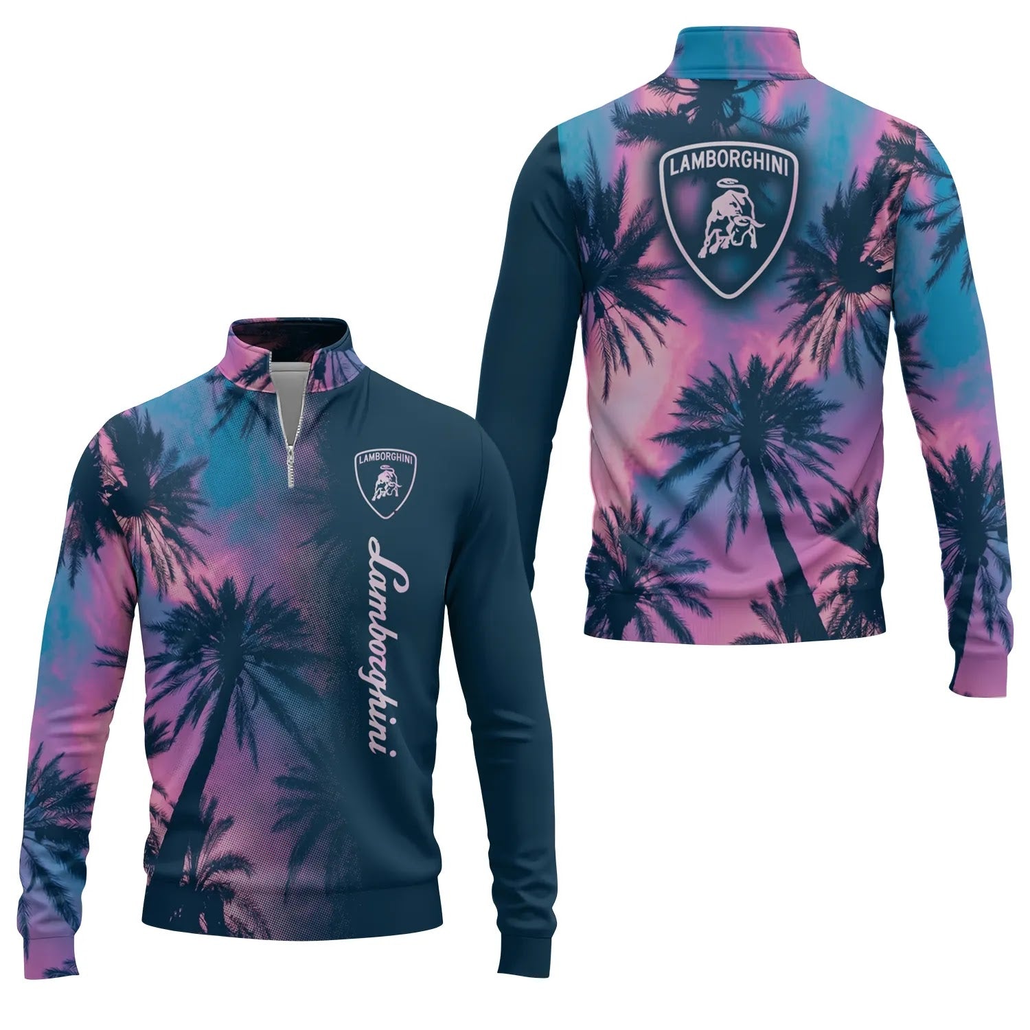 Lamborghini Quarter-zip Pullover SHW030