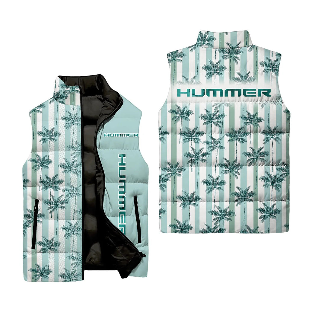 Hummer Sleeveless Puffer Jacket SHW028
