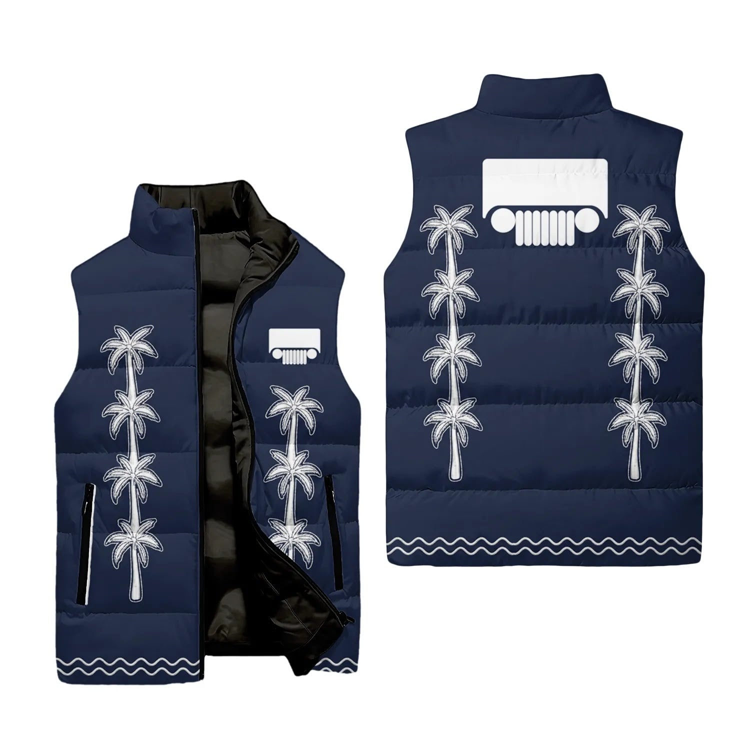 Jeep Sleeveless Puffer Jacket SHW065