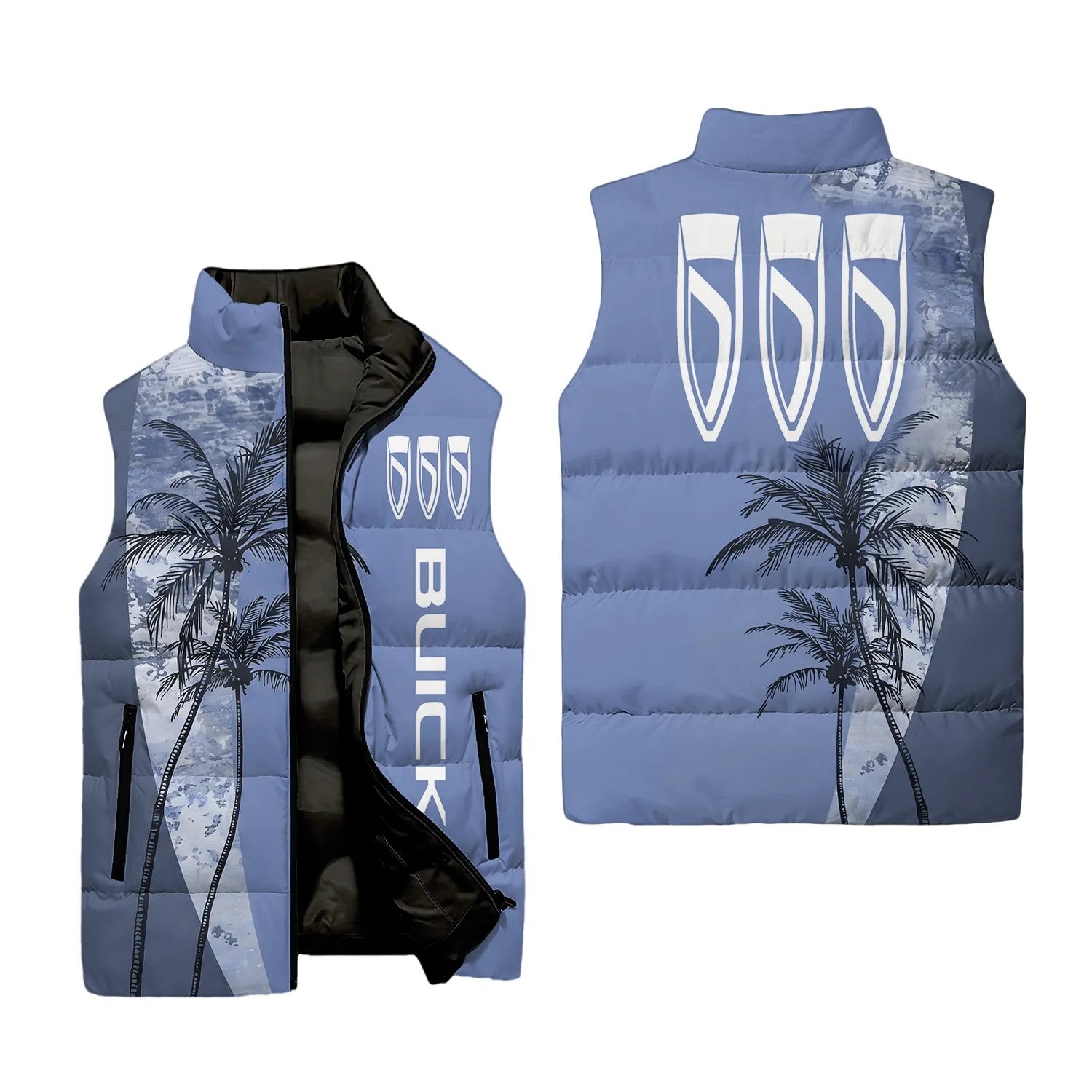 Buick Sleeveless Puffer Jacket SHW071