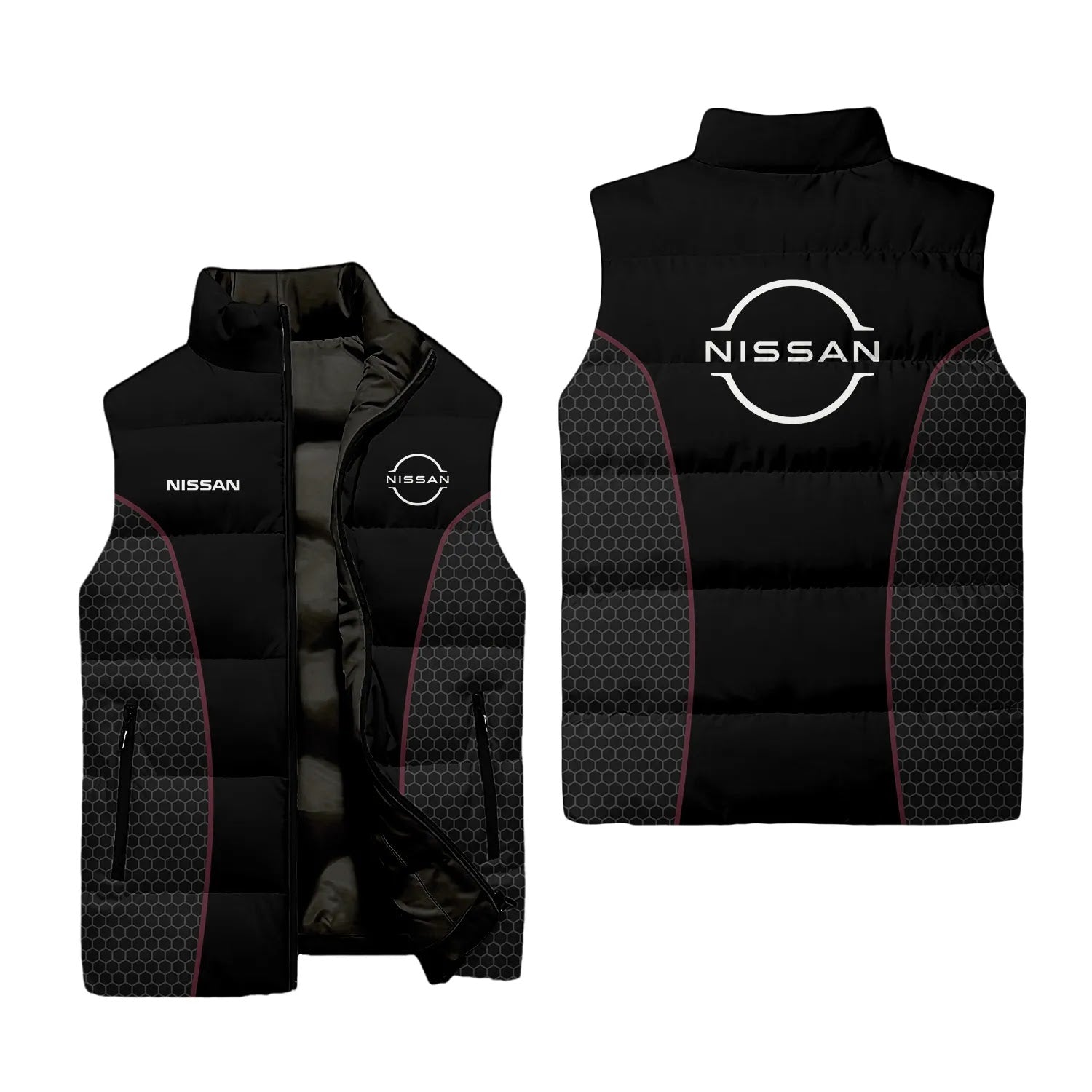 Nissan Sleeveless Puffer Jacket SC072