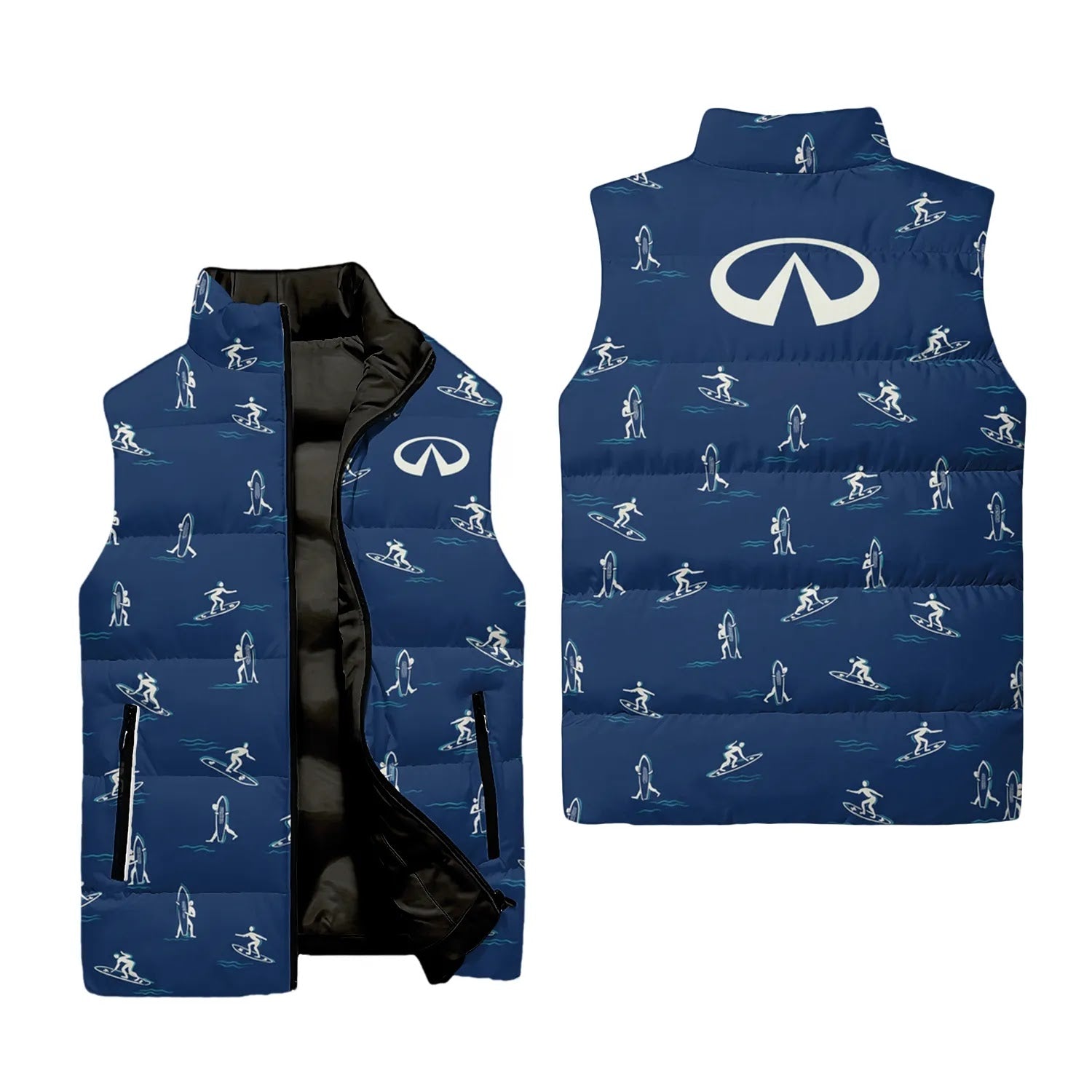 Infiniti Sleeveless Puffer Jacket SHW011