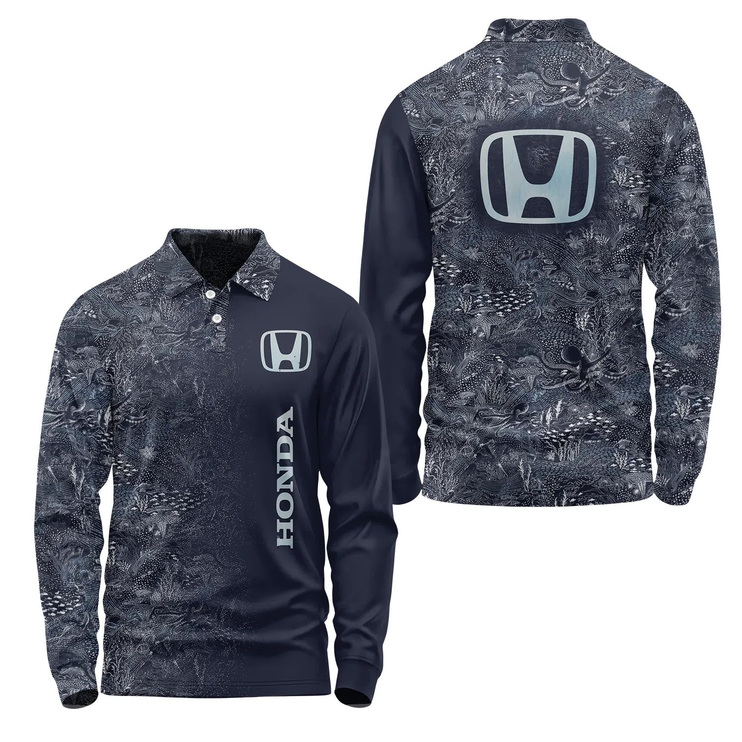 Honda Long Sleeve Polo SHW006