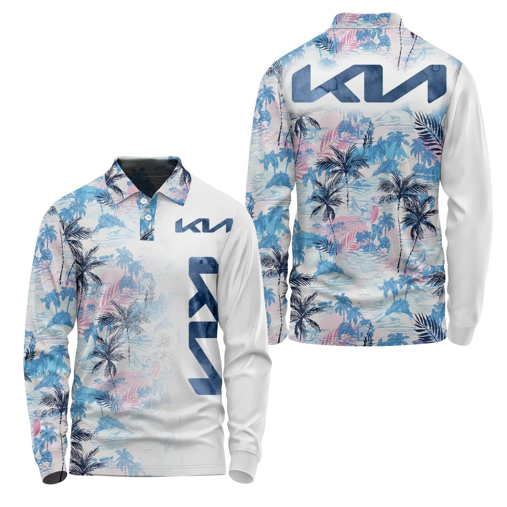 Kia Long Sleeve Polo SHW029
