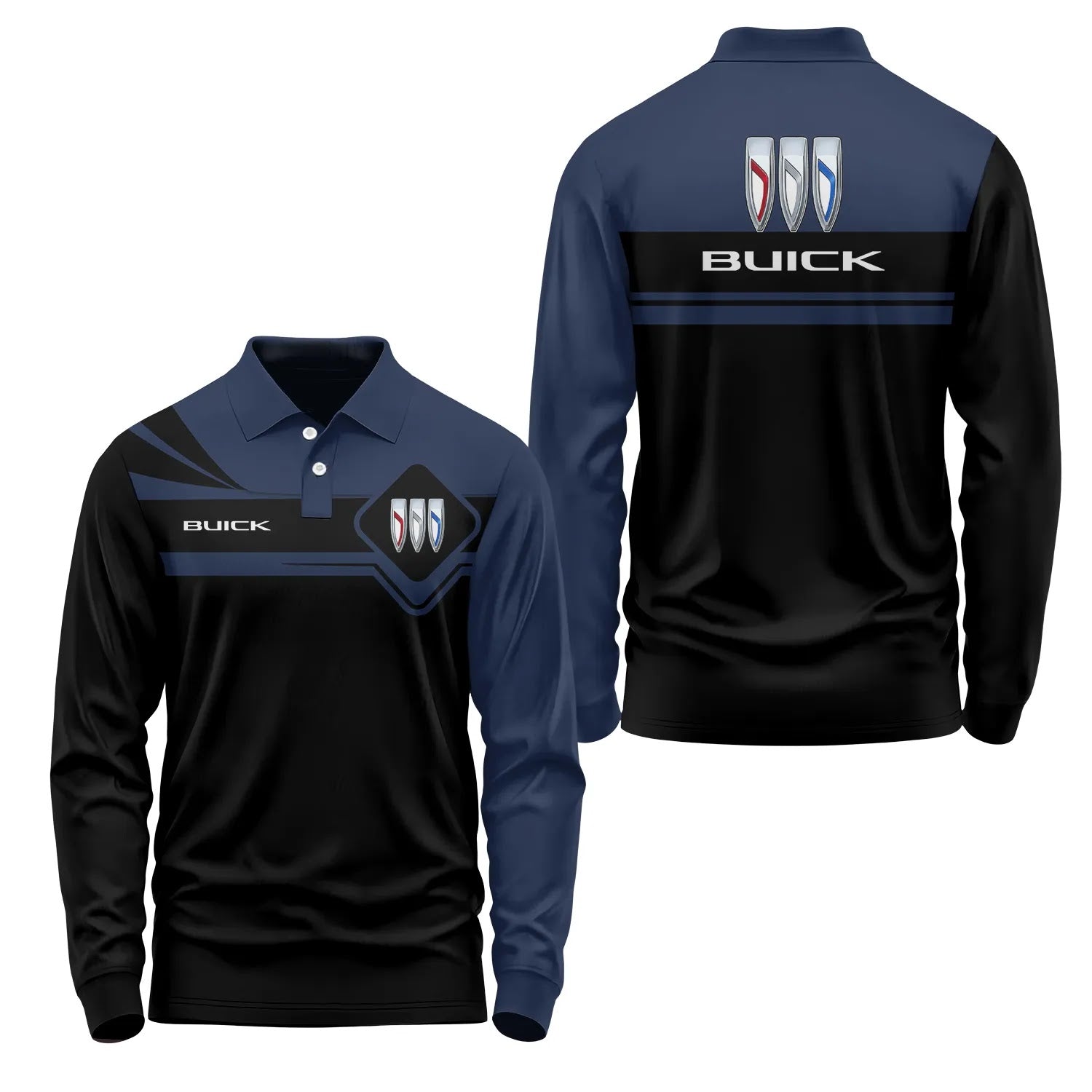 Buick Long Sleeve Polo SC066