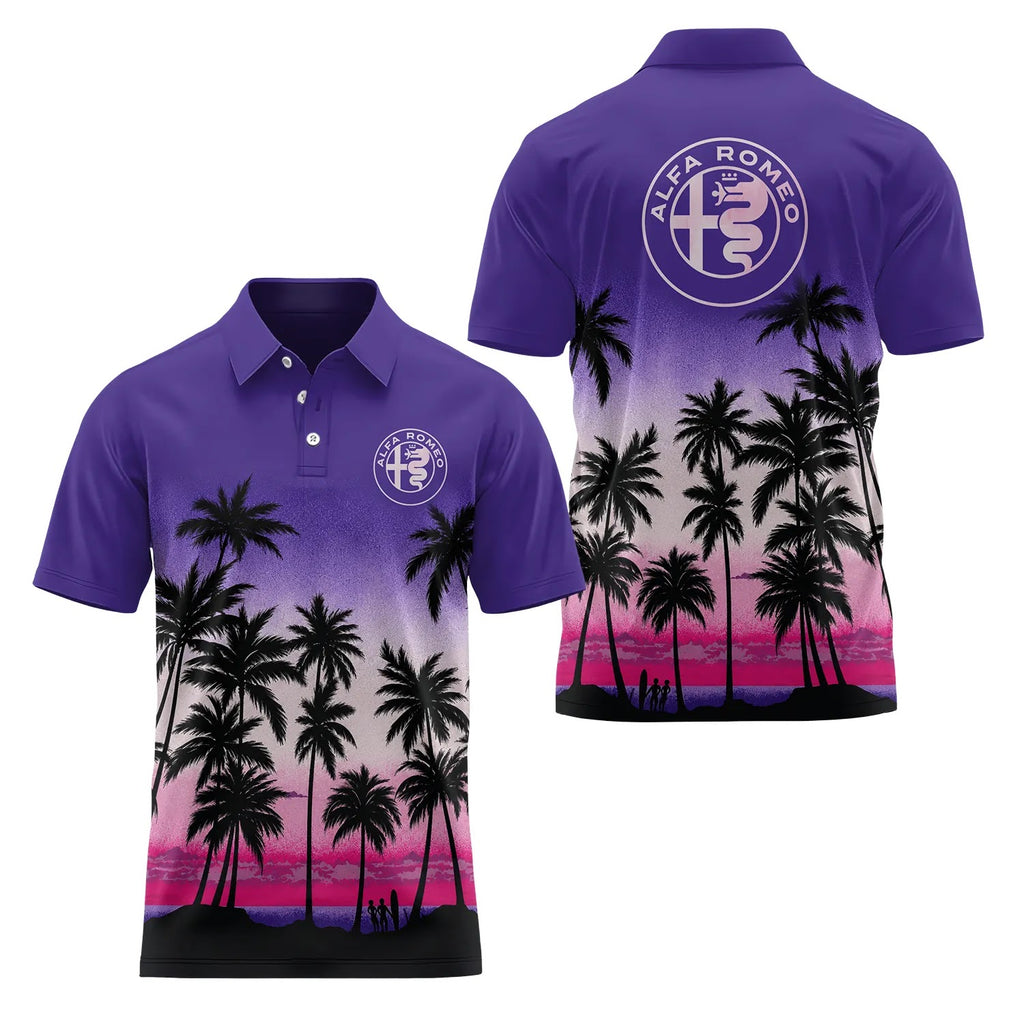Alfa Romeo Short Sleeve Polo SHW019