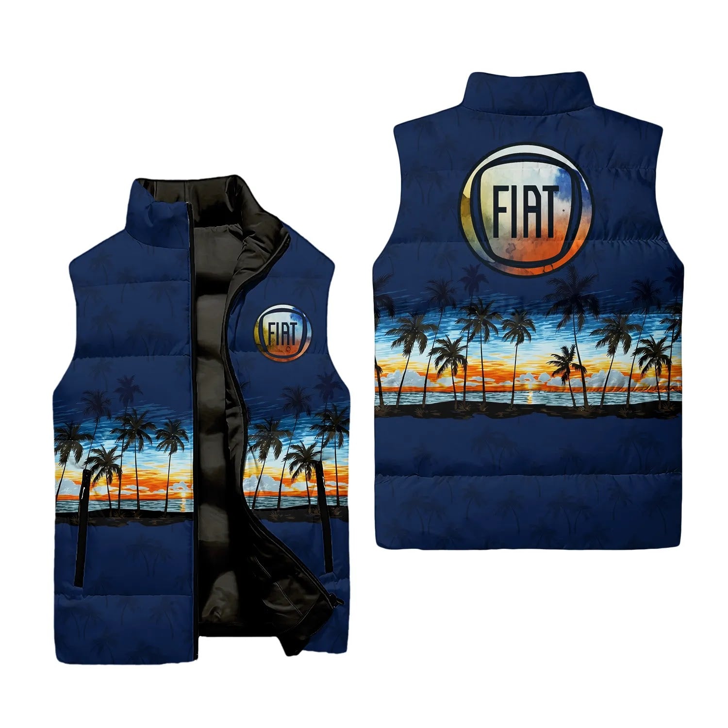 Fiat Sleeveless Puffer Jacket SHW017