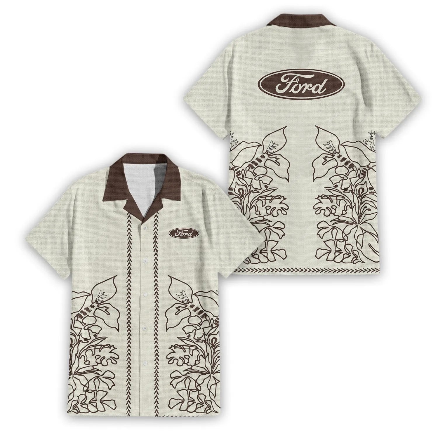Ford Premium Hawaiian Shirt SHW064