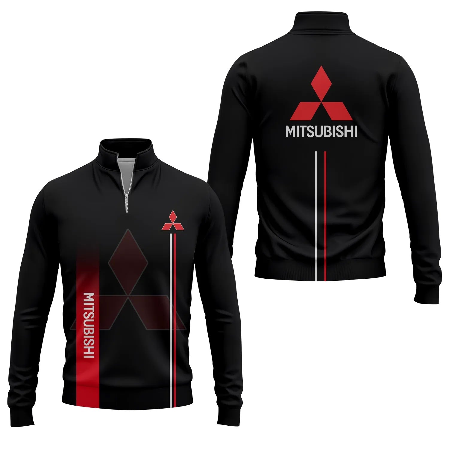 Mitsubishi Quarter-zip Pullover SC077