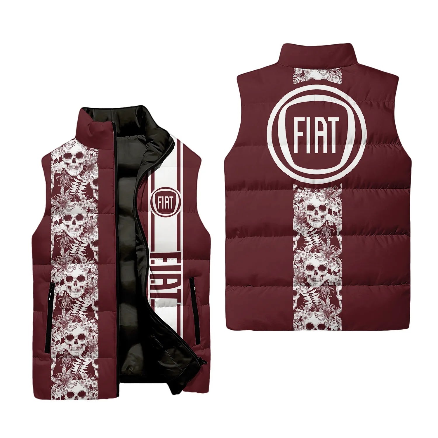 Fiat Sleeveless Puffer Jacket SHW042