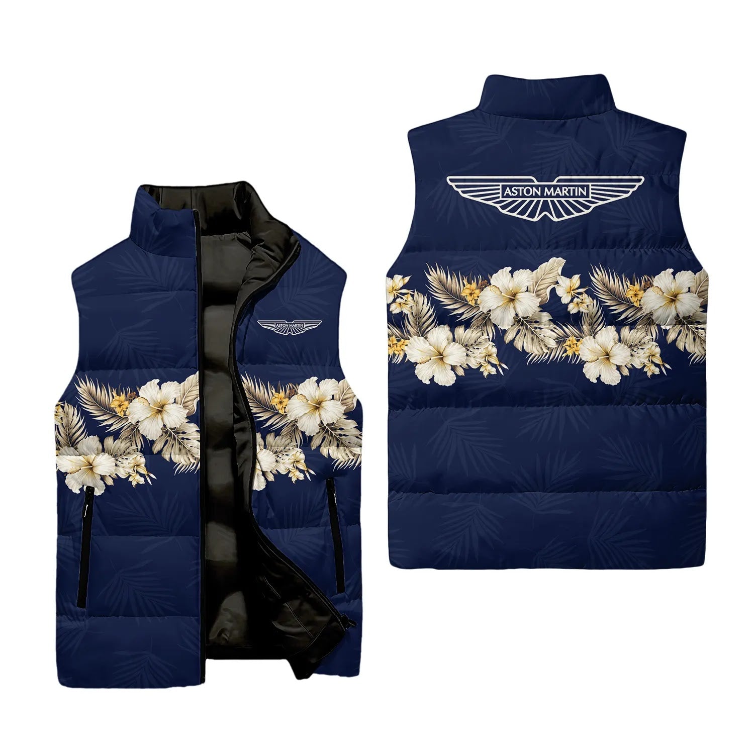 Aston Martin Sleeveless Puffer Jacket SHW047