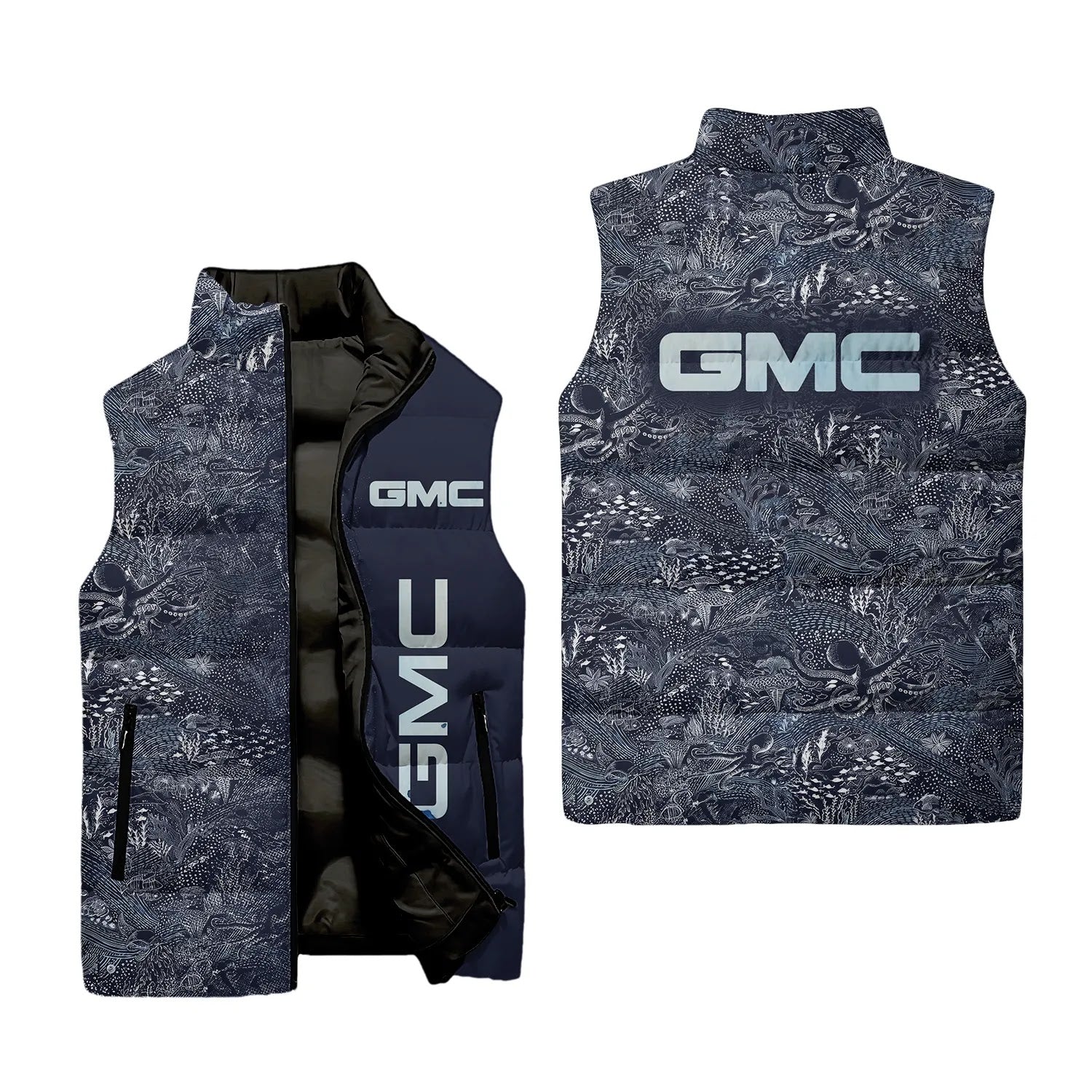 GMC Sleeveless Puffer Jacket SHW006
