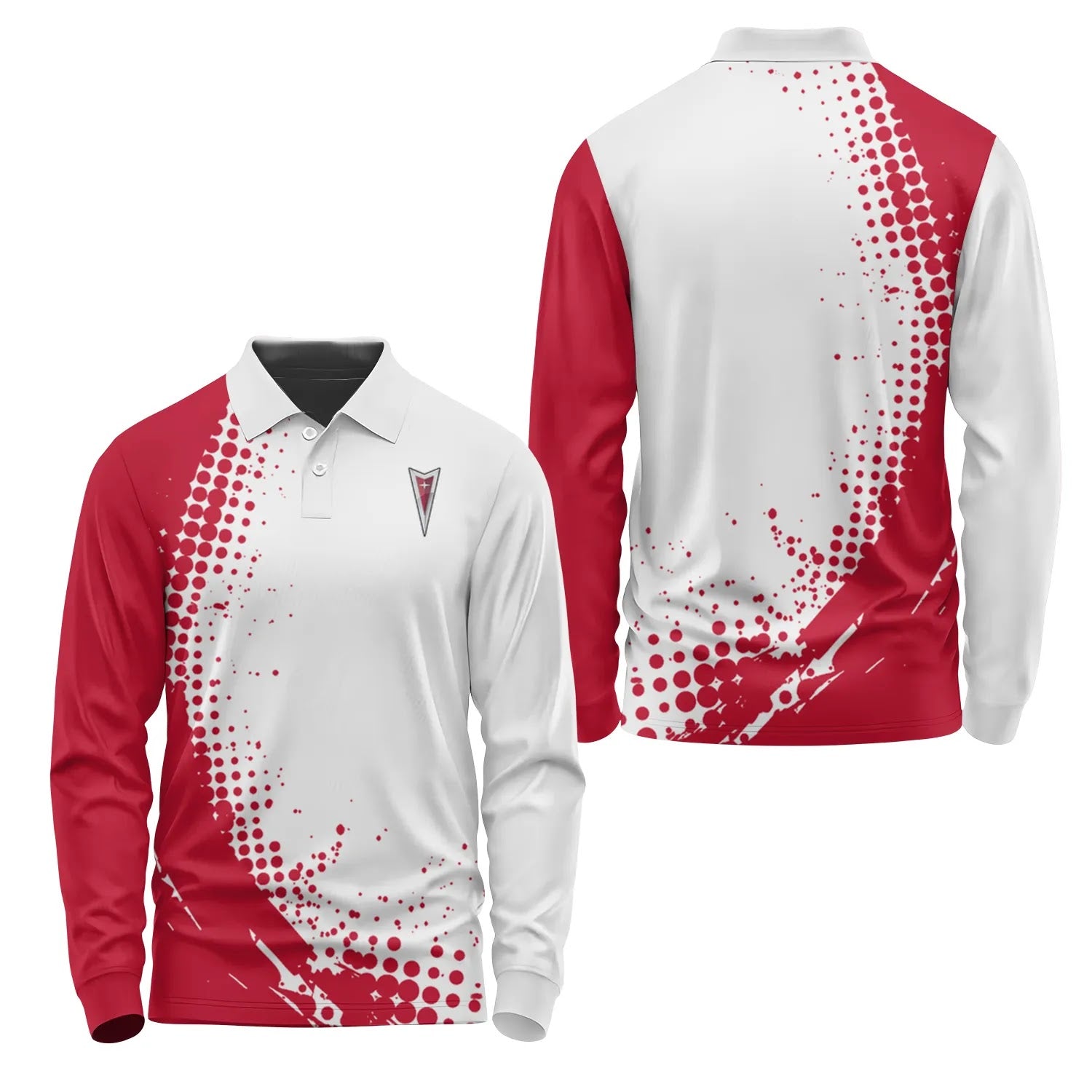 Pontiac Long Sleeve Polo SC095