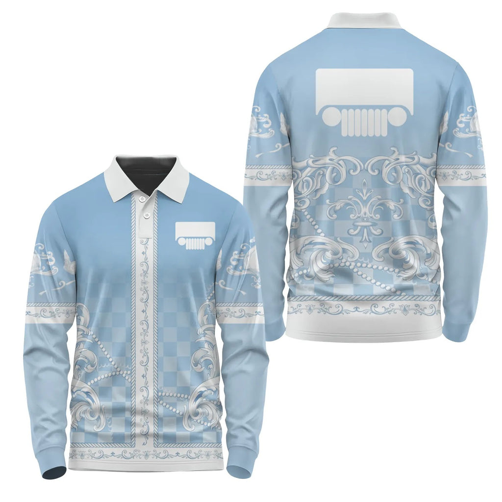 Jeep Long Sleeve Polo SHW025
